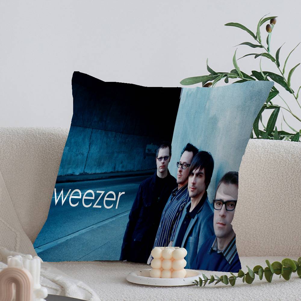 Rock Band W-Weezer Cushion Cover Decorative Pillow Sofa Home Decor case pillow cases