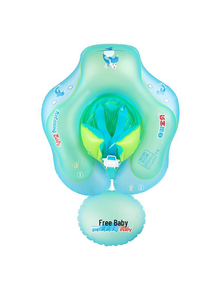 Anti-Flip Baby Swimming Ring: Armpit Floater for 0-3 Year Olds