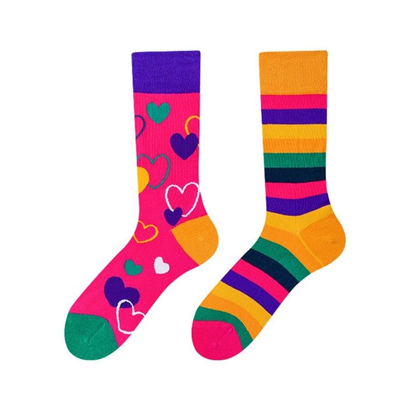 Novelties Funny Sock Cotton Boot Socks Fashion Ankle Socks Winter Warm Crew Socks Dress Socks for Women Girls Gifts