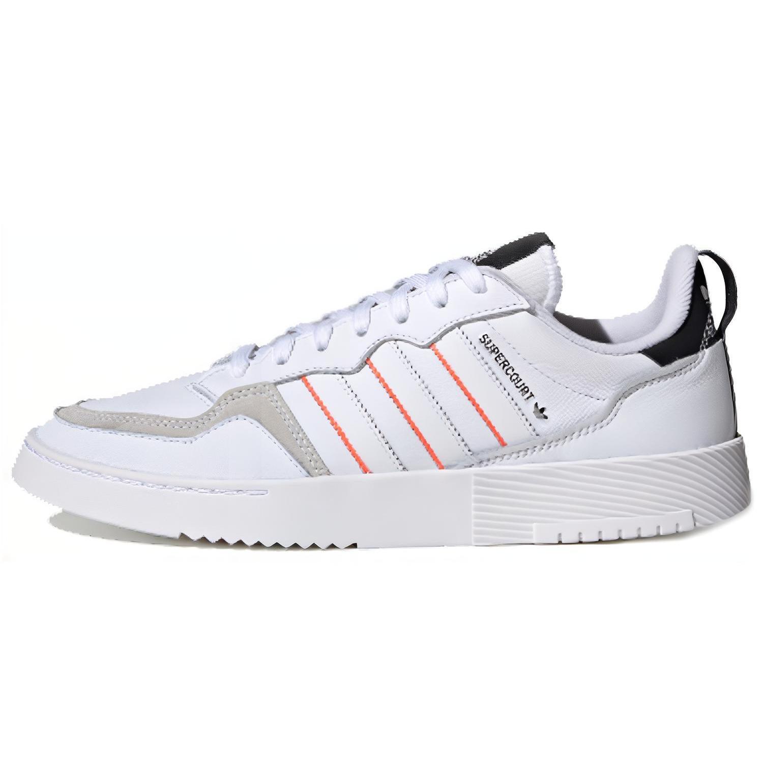 Adidas Supercourt  White Black Gray  FW5825 38