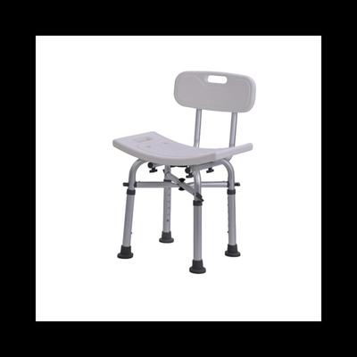 Household Portable Shower Chair Lightweight Bathroom Non Slip Bathing Chair Aluminum Alloy Rust Proof Stool