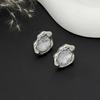 SHIXIN Exquisite Elegant Irregular Glass Rhinestone Stud Earrings Women Vintage Geometric Piercing Earring Wedding Jewelry Gifts