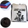 Funny Just A Dad Who Always Came Back with The Milk Fathers Day T Shirts Mens Clothing Fashion Casual Loose Oversized T Shirt
