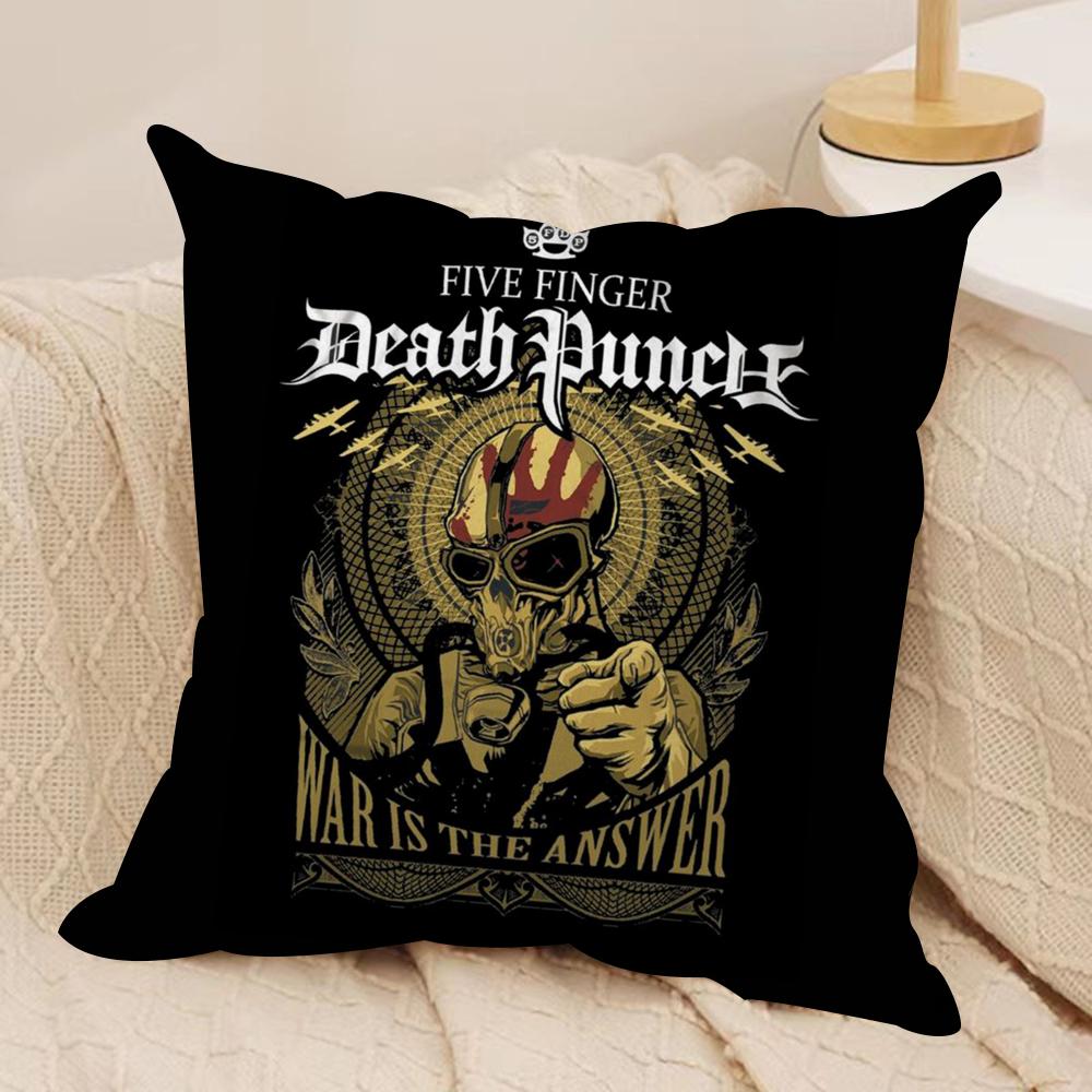 

Five FFinger Death PPunch Cushion Cover Soft Plush Fabric DoubleSided Printed Sofa Cushion Cover for All Seasons Home Decor 30x30cm