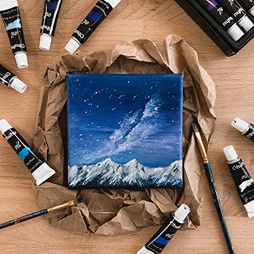 Ohuhu Oil Paint Set, 36 Colors, Oil Paints, Painting Supplies, Beginners, Adults, Boys, Girls, 12ml