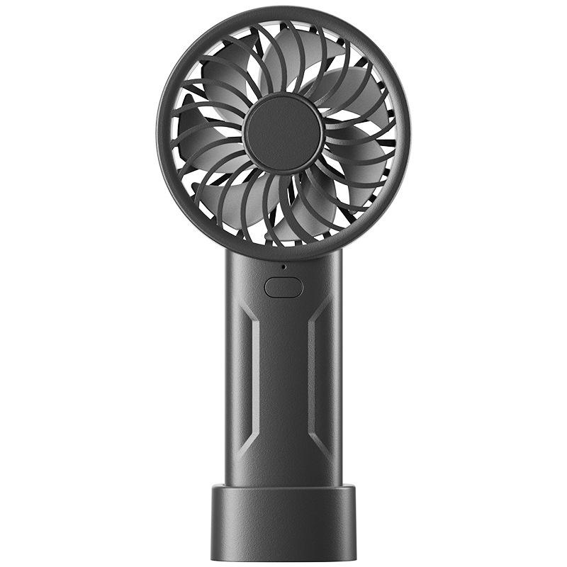 

Portable Silent Mini Handheld Fan with Long Battery Life for Dorm or Desktop Use 1200mAh чорний