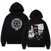HELLSING Japanese Anime Hoodie Sweatshirt for Women Men Autumn Winter Fleece Streetwear