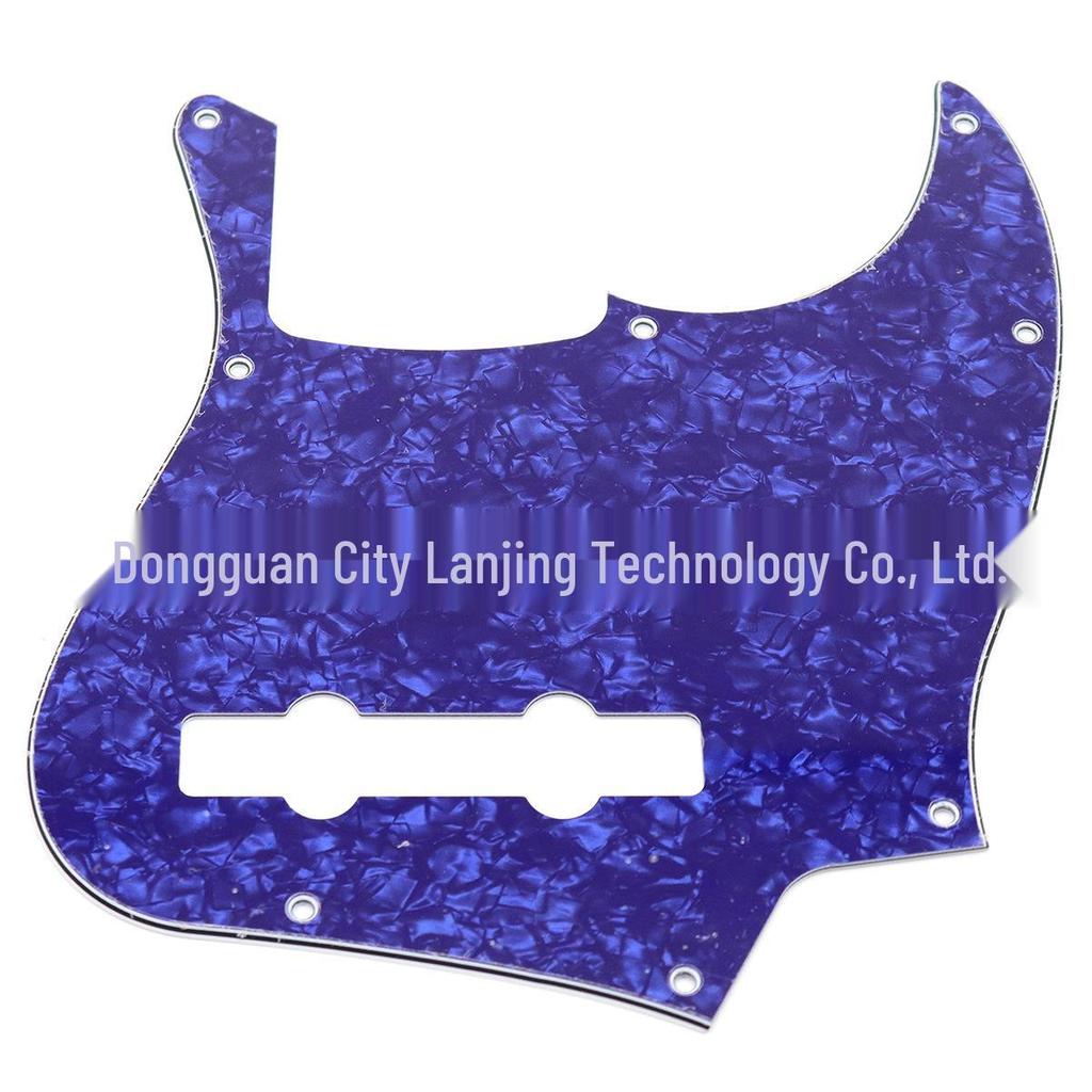 Battipenna a 10 fori per Jazz Bass a 5 corde, Protezione antigraffio, Multicolore