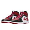 Air Jordan 1 Mid White Bred Toe