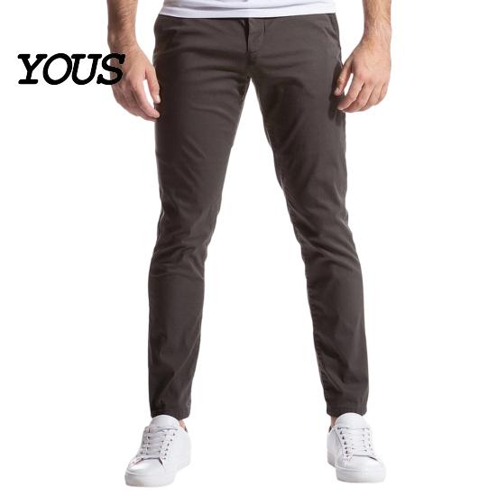 Slim Fit Stretch Chinos Men Twill Trousers, Pants, Solid Color Casual Business Attire for Straight Leg Pants Office Dating Daily Wear Soft Fabric