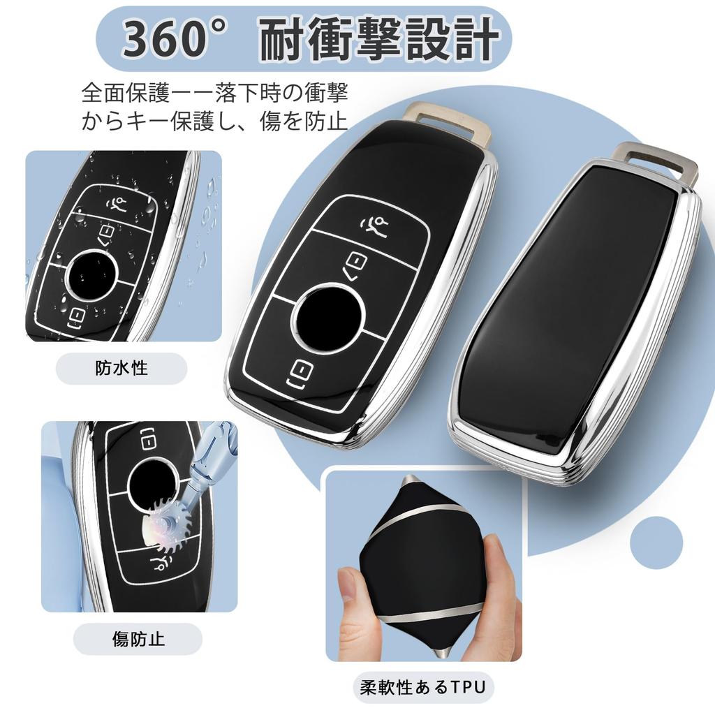 [Unhoke] A Class Key Case Suitable for Benz CLA Key