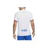 Nike Casual Crew Neck Short Sleeve Soccer Shirt Men Tops White DX2686-101