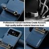 LC.IMEEKE L1 for Samsung Galaxy Z Flip3 5G Case Leather+PC Phone Cover with Straps Card Slots
