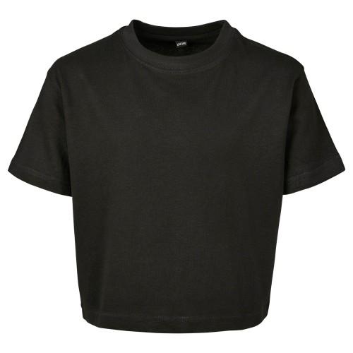 

Build Your Brand Girls Jersey Cropped T-Shirt 7-8 Years