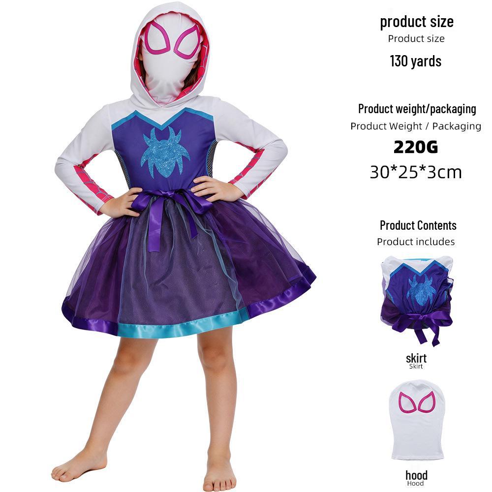 Spider-Gwen Kids & Adults Cosplay Jumpsuit