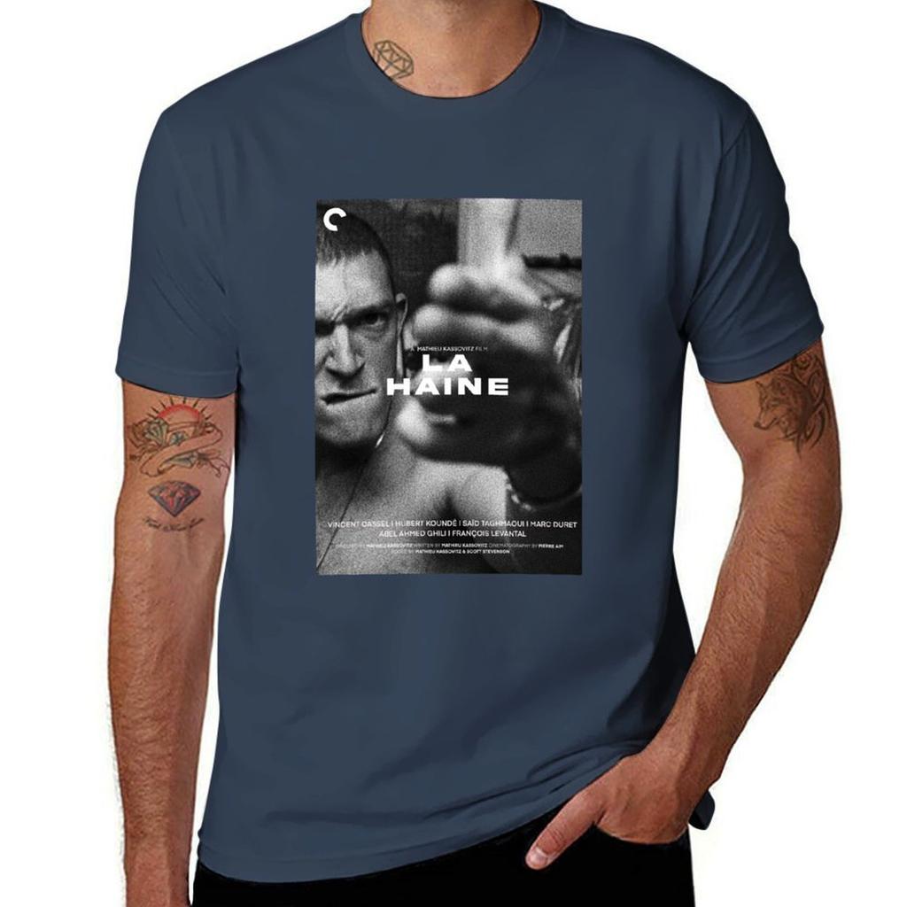 POSTERS / LA HAINE T-Shirt t shirts for man pack white man t shirt designer T-Shirt