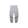 Anta Lifestyle Series Letter Mid-Rise Warm Cuffed Knitted Sports Pants Men Pants Gray 152148306-1