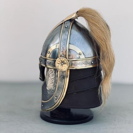 Eomer's Horse Rider Marshall Helmet The Lord Of The Rings Helmet Knight Larp Helmet