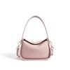Cowhide messenger bag 2025 summer fashion versatile high-end handbag women's niche commuter shoulder dumpling bag women