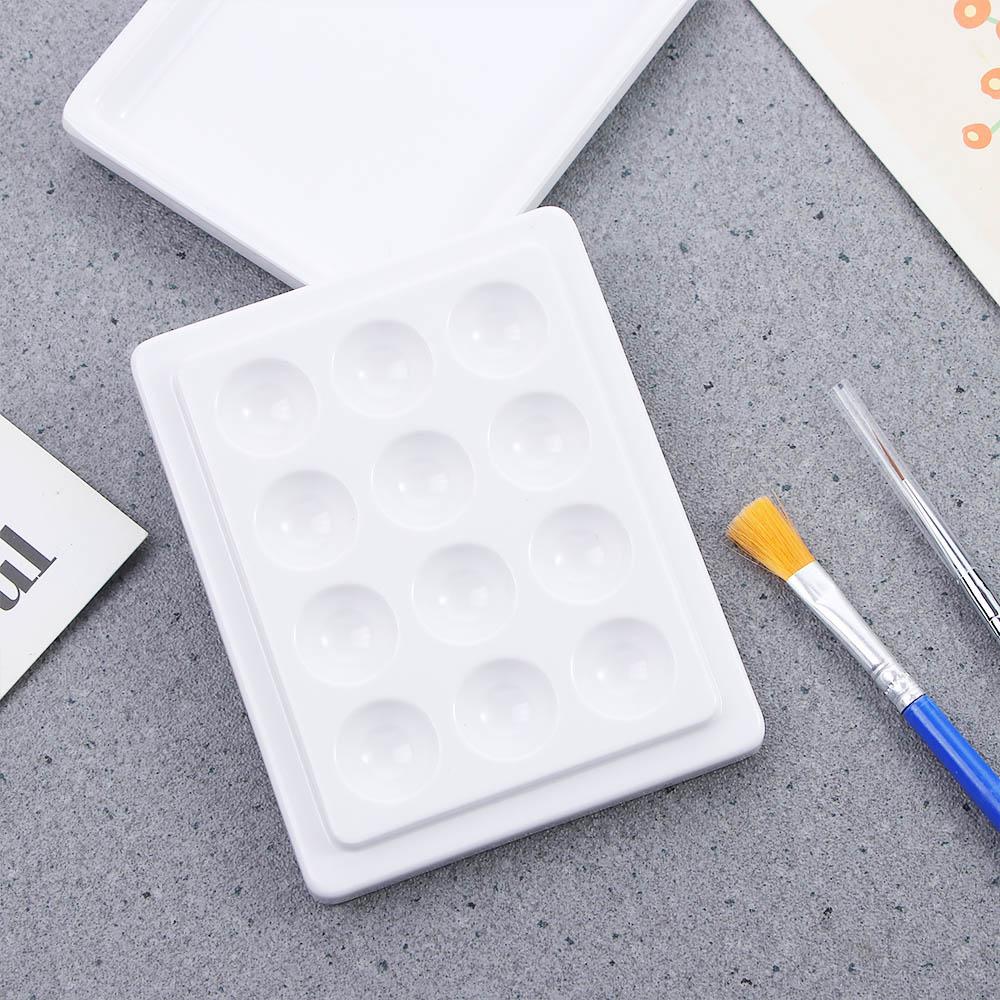 Manicure Empty Watercolor Palette Nail Art Color Palette Nail Polish Palette Nail Pigment Holder