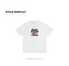 Trendy Cartoon Letter Print Japanese Streetwear T-shirt - New Versatile Short Sleeve