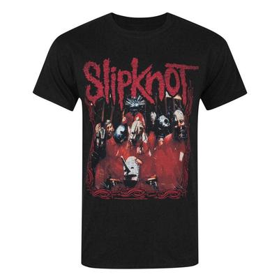 Slipknot T-Shirt Rahmen Rock Metal Offizielles Band Neu Schwarz