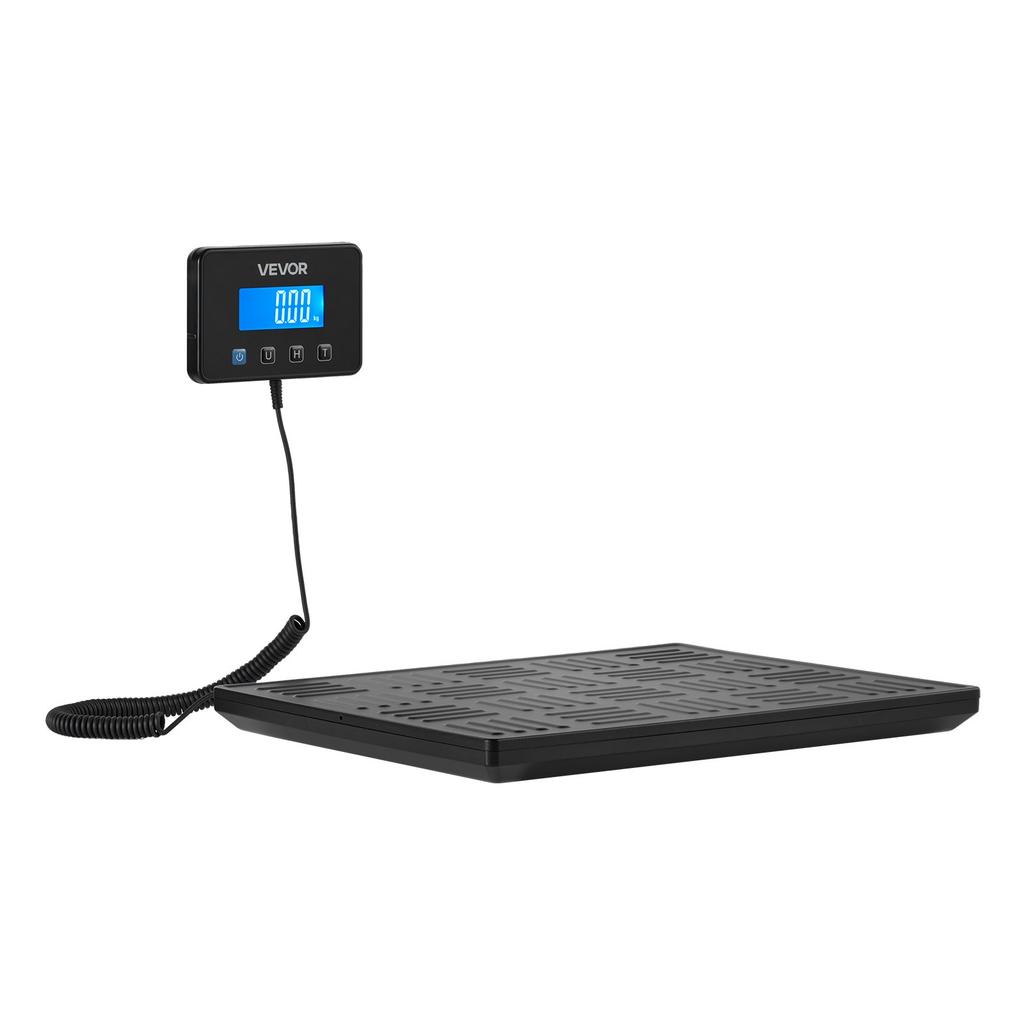 VEVOR Digital Postal Scale, 20 G/100 G Dual Accuracy, 300 Kg Commercial Weight Scale with Hold/Tare Function & LCD Display, Fit for Packages