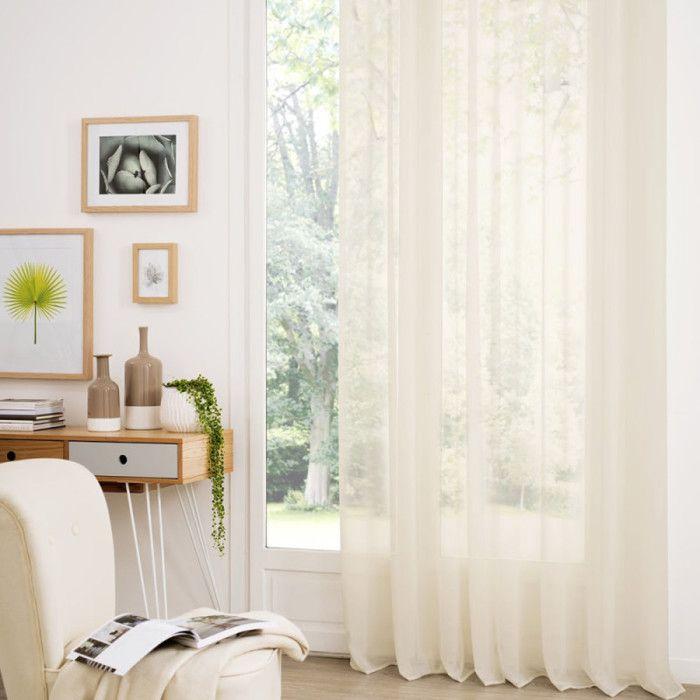 Sheer Voile Curtain 140 X 240 Cm Atmosphera