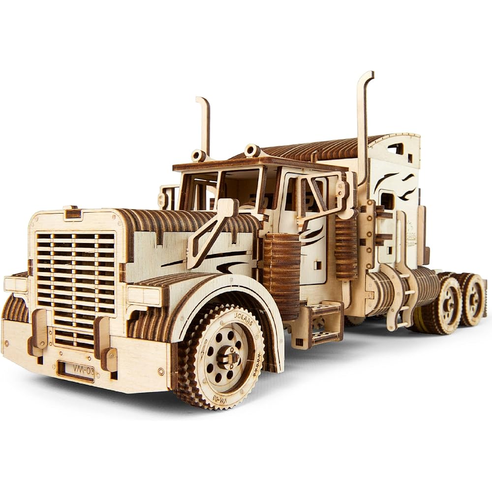 Ugears Boy Truck VM-03 3D Wooden Puzzle Toy for Kids 70056