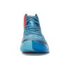 Li Ning Flash 3 Fabric TPU Shock Absorption Non-Slip Wear-Resistant Breathable Support High-Top Basketball Shoes Unisex Sneaker Blue Red ABAL039-1