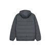 Adidas Logo Print Zip Hooded Down Jacket Unisex Outerwear Grey HZ2594