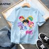 Kpop Demon Hunters Cartoon Tee Shirt Harajuku Cool Kids T-shirts Cotton Summer Tops Saja Boys Outfits Gift Baby Girl Boy Clothes