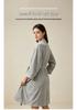 Luxury Cotton Couple Bathrobe: Lightweight, Breathable Pajamas for All Seasons