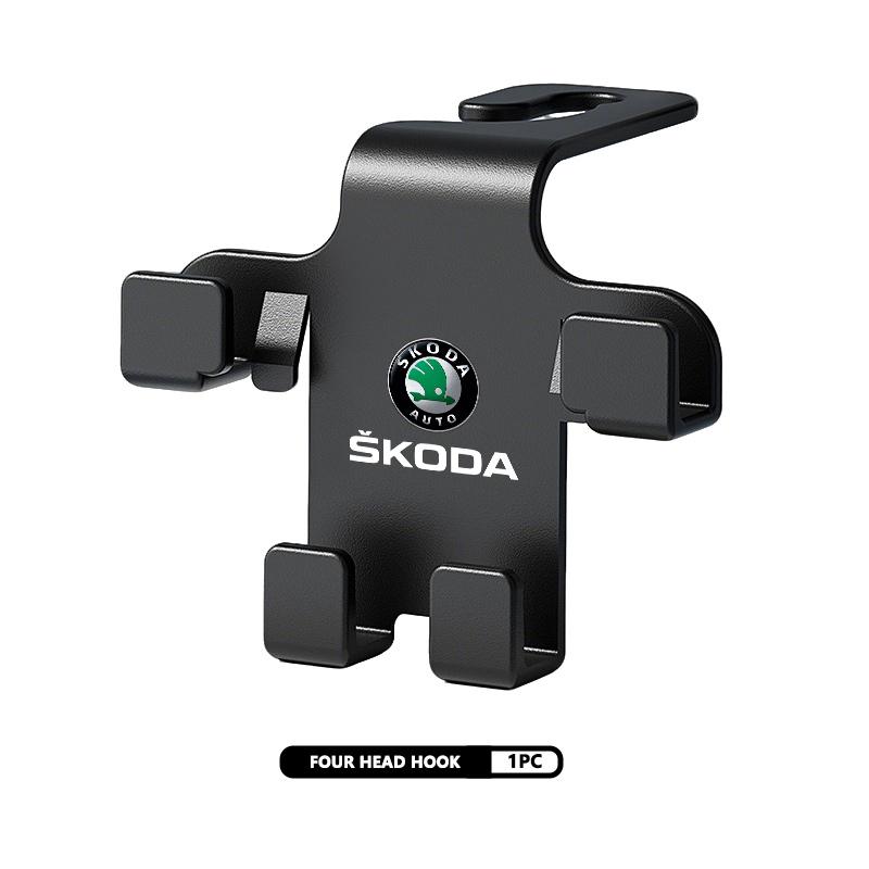 Rjhwp8 For Skoda Car Interior Seat Hook Sundry Storage Holder Accessories Fabia Kamiq Superb Scala Enyaq-iV MK3 VisionS Yeti