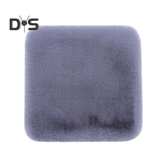 

Утолщенный плюшевый комплект подушек для автомобильных сидений, противоскользящий дизайн, влагоотводящие, простая установка, мягкие и пушистые чехлы для передних и задних сидений 1pc