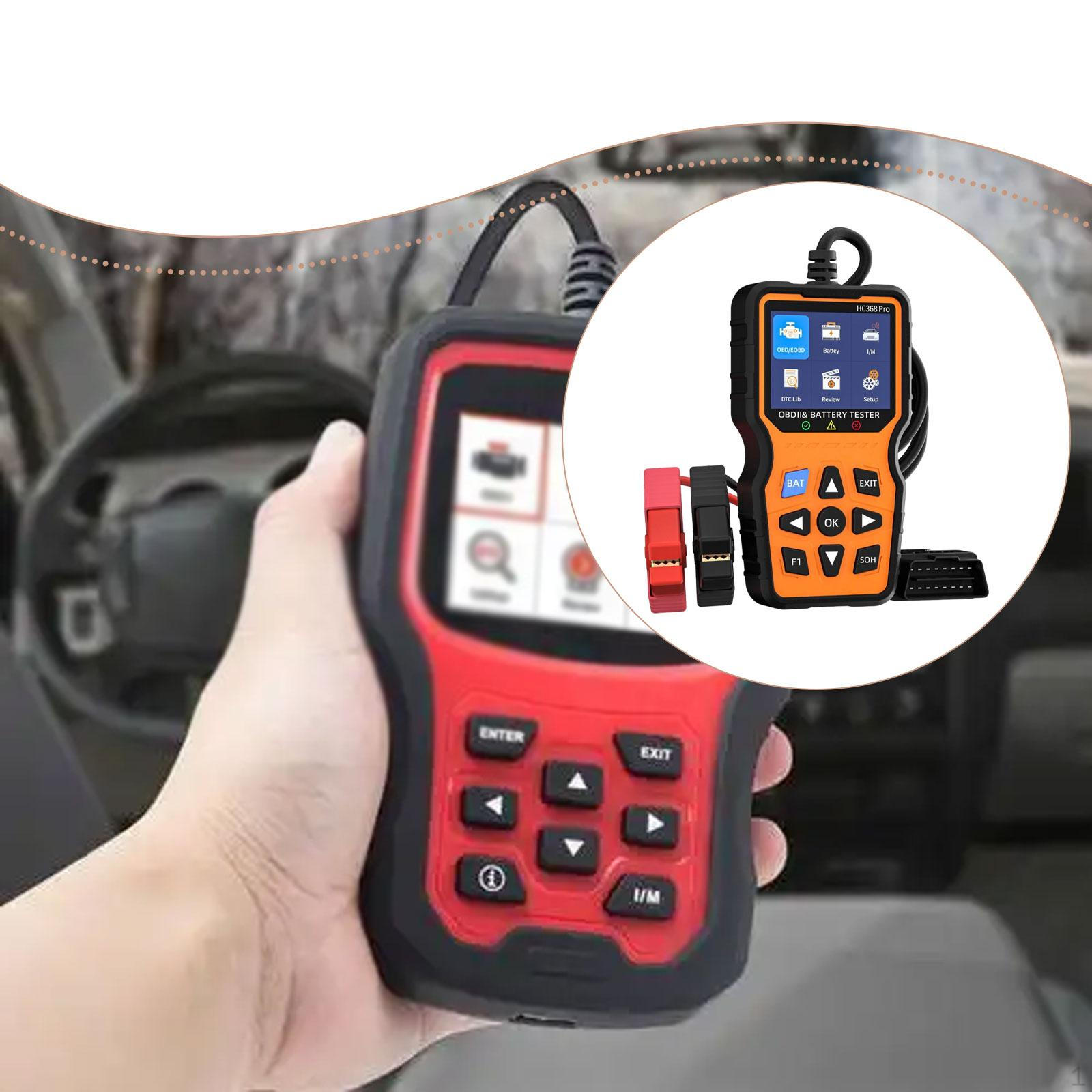 Scanner Diagnostic Tool Analyzer OBDII High Performance Accurate Multifunctional Tester