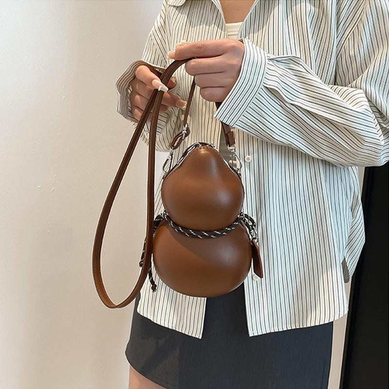 Personalisierte Kürbis Ein-Schultertaschen Designgefühl Herren Ins Umhängetasche Koreanische Mode Mini Damen Handytasche Trend CLE