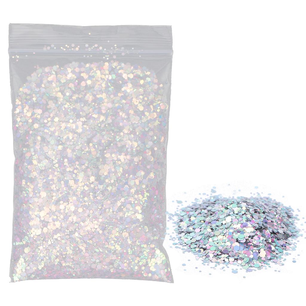 Paillettes per Unghie Polvere Scaglie Miste Glitter Scintillanti Decorazione per Unghie Scintilli 50g