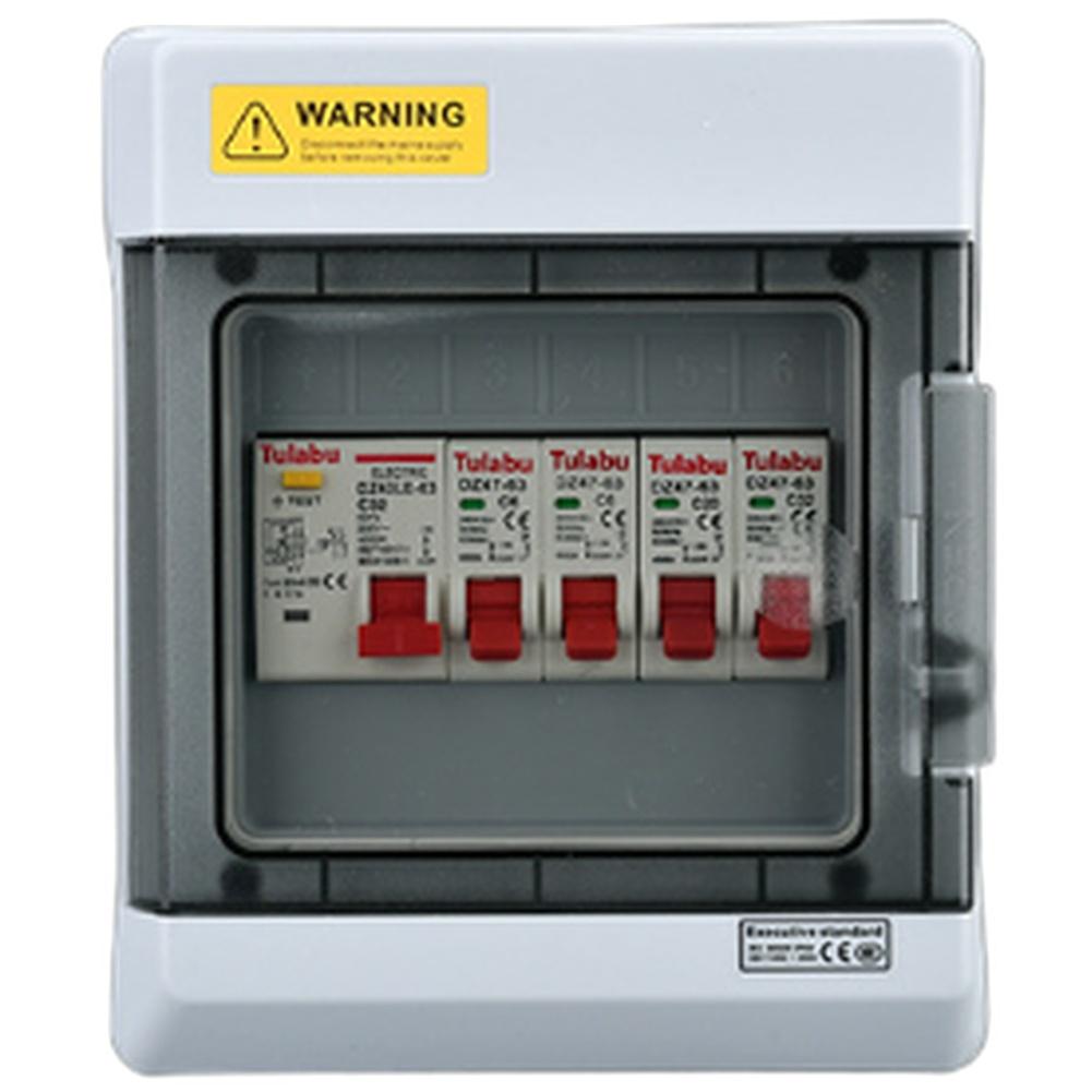 Power Supply Box Electrical Systems Waterproof Distribution Box,IP65 Waterproof Rating,4way Power Supply Box Prevent Leaks Short