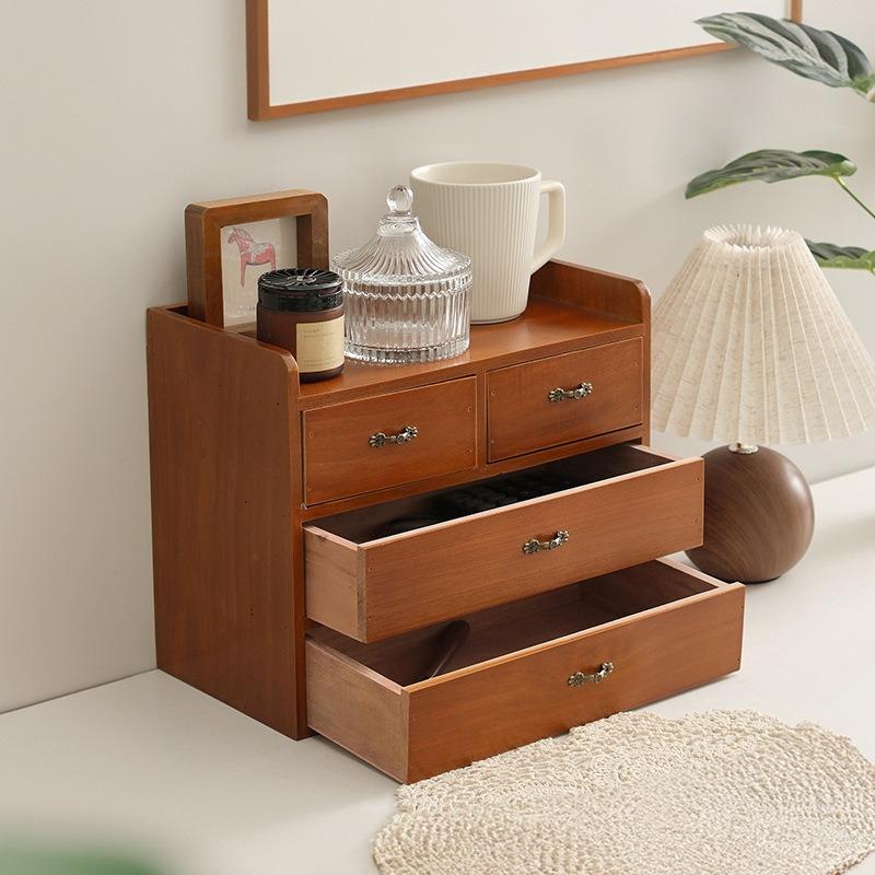 Bracelet Jewelry Storage Box Large Capacity Jewellery Organizer Case Drawer Rings Display Boxes Household Trinket Protect Cases