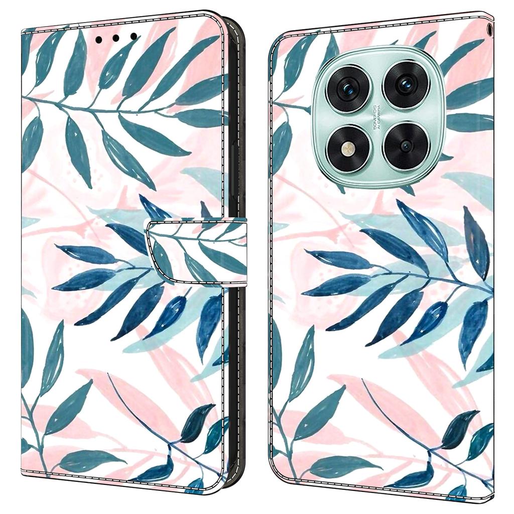 Etui dla Xiaomi Redmi Note 14 Pro 4G Portfel Stojak Wzór Drukowany Skóra PU Klapka Pokrowiec na Telefon