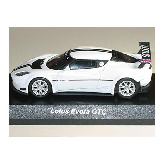 Kyosho 1/64 Lotus Evora GTC White Diecast Car Collection