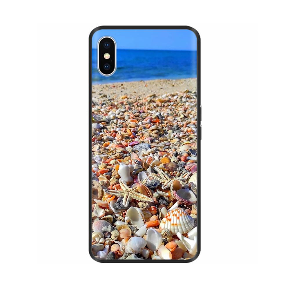 For iPhone X XS Flowers Soft TPU Silicone Phone Cases Shockproof Cover For iPhone X Xs Max XR Soft Liquid Housing Fundas Capa