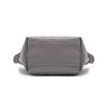 Longchamp Le Pliage Cuir Minimalist Fashion Solid Color Lambskin Dumpling Bag Tote Shoulder Crossbody Mini Women bags Dove-Gray 10147757P55