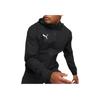 Puma Solid Color Hooded Zip Fit Jacket Unisex Jacket Black 657396-04