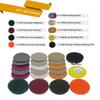 Feb.3-Inch Car Headlight Renovation And Repair Tools Flocking Sandpaper Polishing Car Light Repair Coating