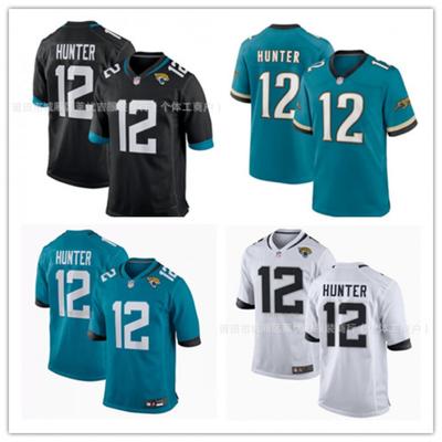 Jacksonville Jaguars 12 Travis Hunter Football Jersey Mens Sports Top