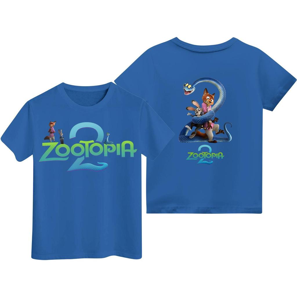 Children's Casual Fashion Cartoon Print Short-sleeved T-shirt Top