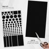 For Electronics Household Electronic Products Auto LED Blackout Stickers 50-100% Rate Stickers Dimming Light Blocking Stickers