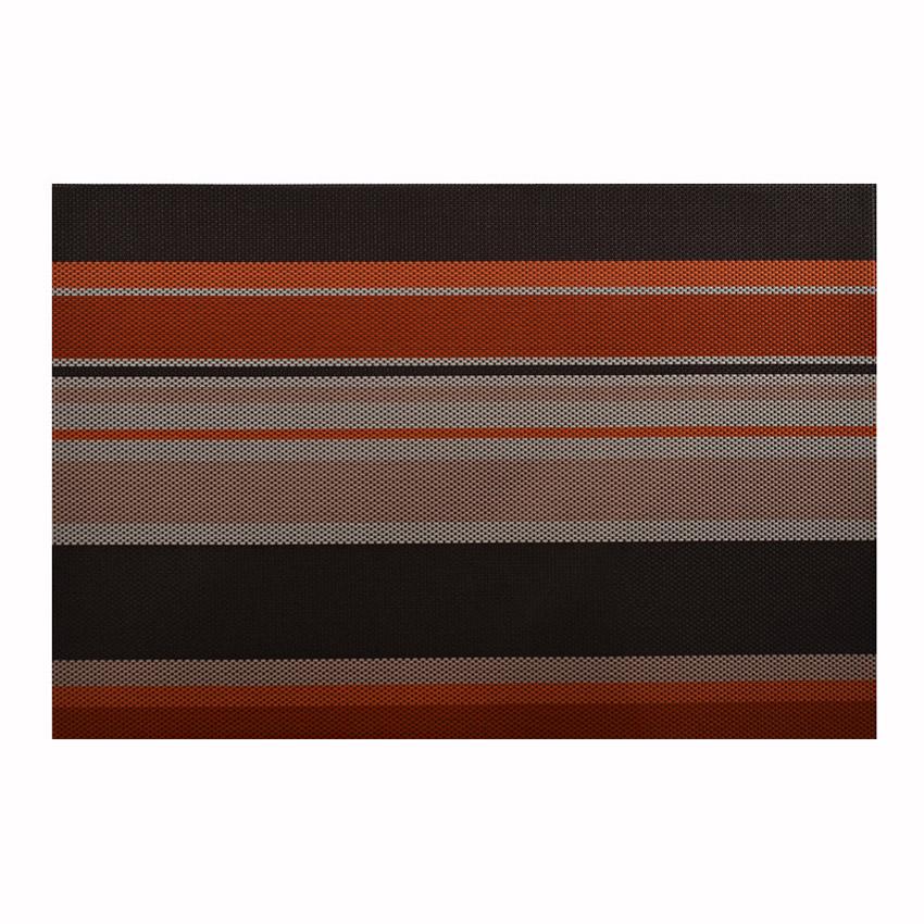 Covoraș de loc din PVC, cu dungi, rezistent la alunecare, covoraș de masă, rezistent la apă, bucătărie, masă, disc Tampoane, bol, suport, decor pentru casă 45x30cm